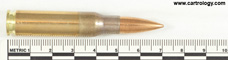 7.62mm NATO Ball  Austria HP 74 IV profile view.