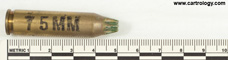 7.62mm NATO Grenade Blank R1M2 South Africa A 77 7,62 H R1M2 profile view.