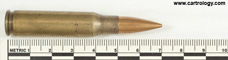 7.62mm NATO Ball  Ethiopia መ ኢ ድ * 79 * profile view.