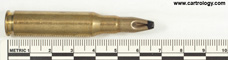 7.62mm NATO Blank  West Germany 7.62x51 MEN-78 profile view.