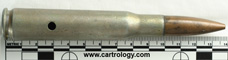 .50 BMG Dummy M2 United States F A 4 profile view.