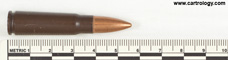 7.62 x 39 mm Ball  China 71 93 profile view.