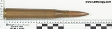 .50 Vickers HV Ball  United Kingdom K.35 .5V 690 profile view.