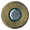 7.62mm NATO Blank  West Germany DAG 11-67 head view.