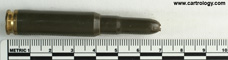 7.62mm NATO Blank  West Germany 7,62 x 51 DAG-72-74 profile view.