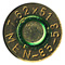 7.62mm NATO Blank  West Germany 7.62x51 MEN-85-53 head view.
