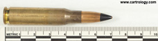 7.62mm NATO AP M993 Sweden CG 96 profile view.