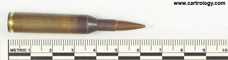 4.85 x 49mm Ball  United Kingdom RG 76 4.85 profile view.