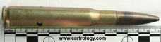.50 BMG Dummy M2 United States F A 42 profile view.