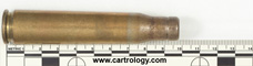 .50 BMG Blank M1 United States L C 44 profile view.
