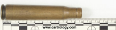 .50 BMG Blank M1 United States L C 44 profile view.