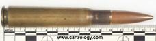 .50 BMG Ball  United States T W 5 2 profile view.