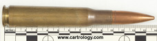 .50 BMG Ball  Dominican Republic 50 59 profile view.