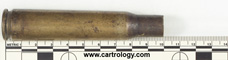 .50 BMG Fired  United States L C 7 9 profile view.