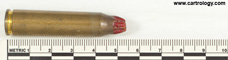 7.5 x 54mm MAS Grenade Blank  France TE 53 P 1 profile view.