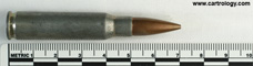 7.62mm NATO Ball M59 United States ⊕ LC 56 profile view.