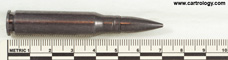 7.62mm NATO Dummy  United States ⊕ LC 18 [SCAMP 27] profile view.