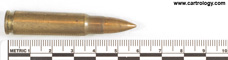7.62 x 45 mm Ball  Czechoslovakia bxn* 2 52 profile view.