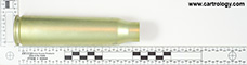 25 x 159mm New Unprimed Empty  United States  profile view.
