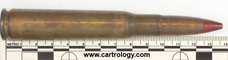 .50 BMG Tracer  United Kingdom K.56 50 G 6.Z profile view.