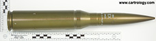 35 x 228mm Oerlikon Dummy DM20 West Germany  profile view.