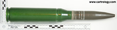 35 x 228mm Oerlikon, Break-Up, MN16A1 (PSW) 28 Oe 74 (on primer assembly) 408-73 Oe