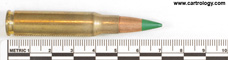 7.62mm NATO Duplex T314E3 United States ⊕ WRA 58 profile view.