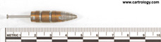 7.62mm Liquid Propellant Ball  United States  profile view.