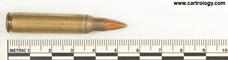 .224 Winchester E2 Ball (Standard)  United States W C C 5 8 profile view.