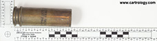30 x 100mm B WECOM Fired XM193 United States 30MM XM193 FAE 541 1969 profile view.