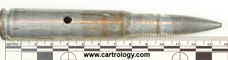 .50 BMG Dummy M2 United States F A 4 0 profile view.