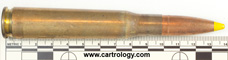 .50 BMG AP  Dominican Republic R A 43 profile view.