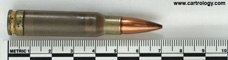 7.62mm NATO Ball  United States  profile view.