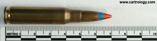 7.62mm NATO Tracer #17 United Kingdom K 61 L5A1 profile view.