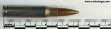7.62mm NATO Proof M60 United States ⊕ HP LC 61 profile view.
