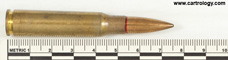 7.5 x 54mm MAS Ball  France MI 52 F 3 profile view.