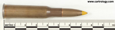 7.62 x 54mm R Ball (D)  Soviet Union 60 36 profile view.
