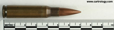 7.62mm NATO Ball M80 Turkey MKE 63 profile view.