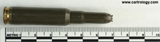 7.62mm NATO Blank (Inert)  West Germany DAG 7,62x51 profile view.