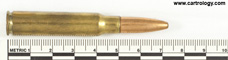 7.35mm Carcano Ball  Italy SMI 939 profile view.