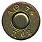7.62mm NATO Ball R1M1 South Africa A ⊕ 74 7.62 head view.