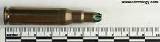 7.62mm NATO Blank  West Germany 7.62x51 MEN-73-1 profile view.