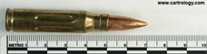 7.62mm NATO Dummy M63 United States F A . 50 . profile view.