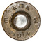 6.5 x 52mm Carcano Ball  Greece E EΠK Σ 1914 head view.