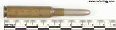 6.5 x 52mm Carcano Ball  Greece E EΠK Σ 1914 profile view.