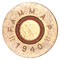7.65 x 53mm Mauser AP  Argentina // F.A.M.M. A P // 1940 head view.