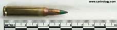 5.56 x 45mm Ball M855 Israel T 87 Z 21 profile view.