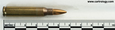 5.56 x 45mm Ball  Netherlands NWM 5,56 9-70 profile view.