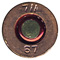 7.62 x 39 mm Tracer  Soviet Union 711 67 head view.