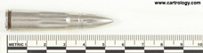 7.62 x 39 mm Dummy  Finland 539 60 profile view.
